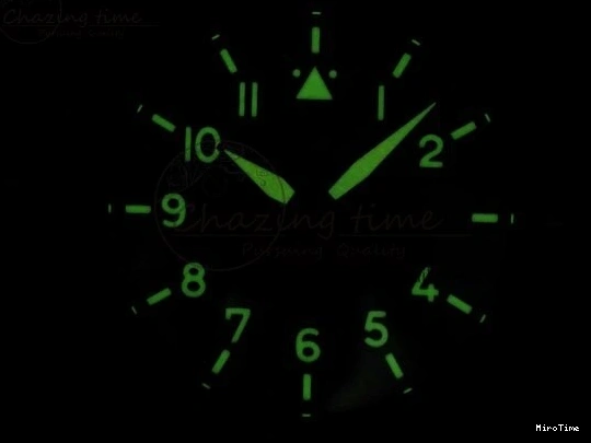 MIROTIME 1224 Pilot Mark XVIII Titanium BLSF 1:1 Best Edition Black Dial on Brown Leather Strap MIYOTA Popular 7020